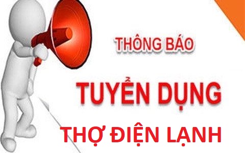 tuyển thợ điện lạnh tại hà nội