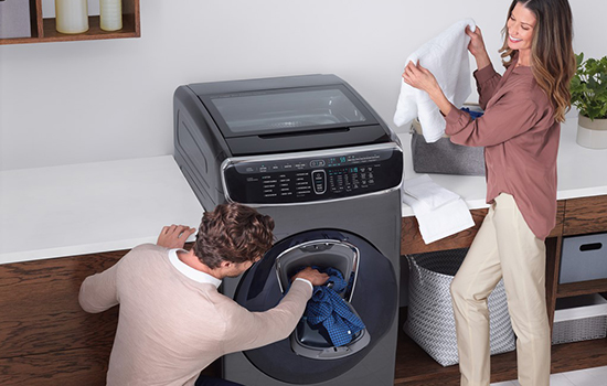 sửa máy giặt sấy 2 lồng Samsung 