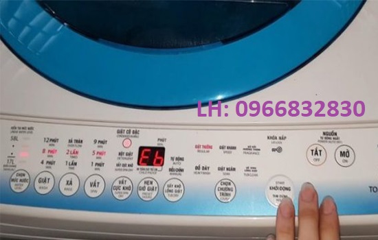 bảng mã lỗi máy giặt toshiba và cách khắc phục