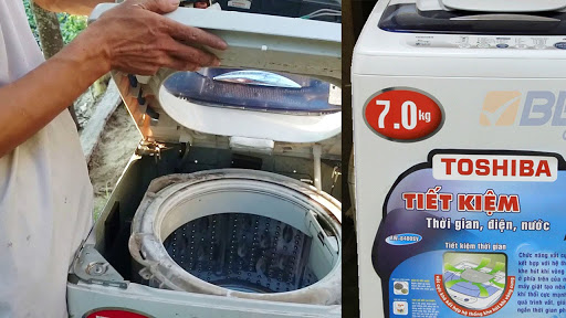 sửa máy giặt Toshiba tại Quế Võ Bắc Ninh